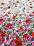 Floral Garden- Red