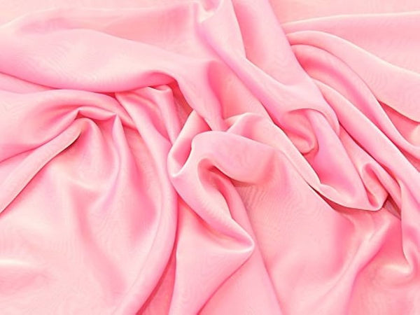 100% Polyester Cationic Chiffon - Candy Pink