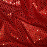3mm Sequin Jersey - Red