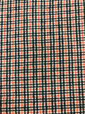 Poly/Wool Mix - Brushed Dogtooth Orange 5568