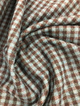 Pure New Wool- Blue/Black Check #63