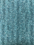 Blue Glitter Effect Cotton