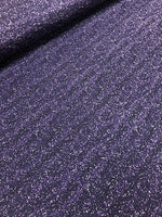 Purple Glitter Effect Cotton