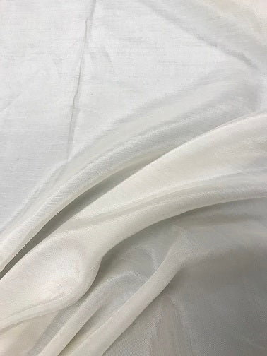 100% Cotton Voile - White