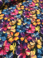 100% Viscose Twill- Multi Floral