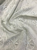 Cotton Voile Lace - Pale Green