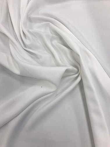 100% Polyester Satin Back Crepe - Ivory