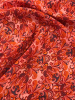 100% Viscose -Pink Art Nouveau- Little Johnny