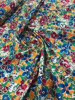 Printed Cotton Poplin - Painted Floral