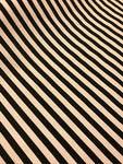 Medium Stripe Poly Cotton- Black