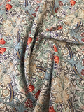 100% Cotton- Multi Art Nouveau Print