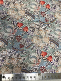 100% Cotton- Multi Art Nouveau Print