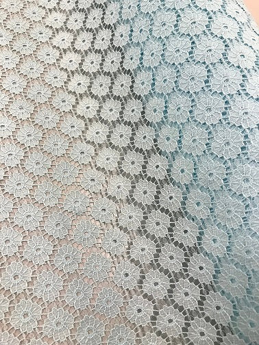 100% Polyester Lace - Sky Blue
