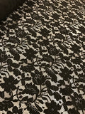 100% Polyester Lace - Black