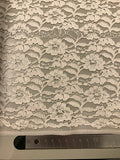 100%Polyester Lace - White