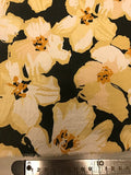 100% Cotton Lawn - Yellow Flower