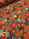 Little Johnny 100% Cotton- Enchanted Floral- Blue