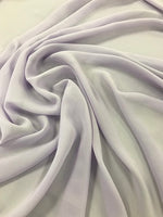 100% Polyester Chiffon - Lilac