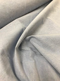 Poly Cotton Chambray- Sky Blue