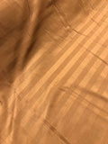 Brown Satin Stripe Poly Cotton Sheeting