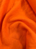 100 % Linen - Tangerine