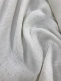 100 % Linen- White