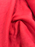 100 % Linen- Red