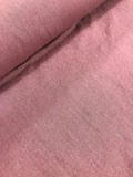 100 % Linen- Rose pink