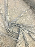Polyester Stretch Lace - Dusky Blue