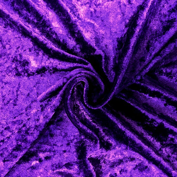 Crushed Velour - Purple