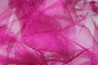 Glitter Tulle - Fuchsia