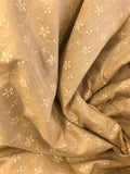 Embroidered Cotton- Cream
