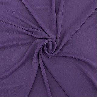 100% Polyester Chiffon - Purple