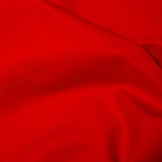 100% Cotton Canvas 45" - Red