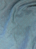 Embroidered Cotton- Teal