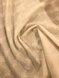 Embroidered Cotton- White
