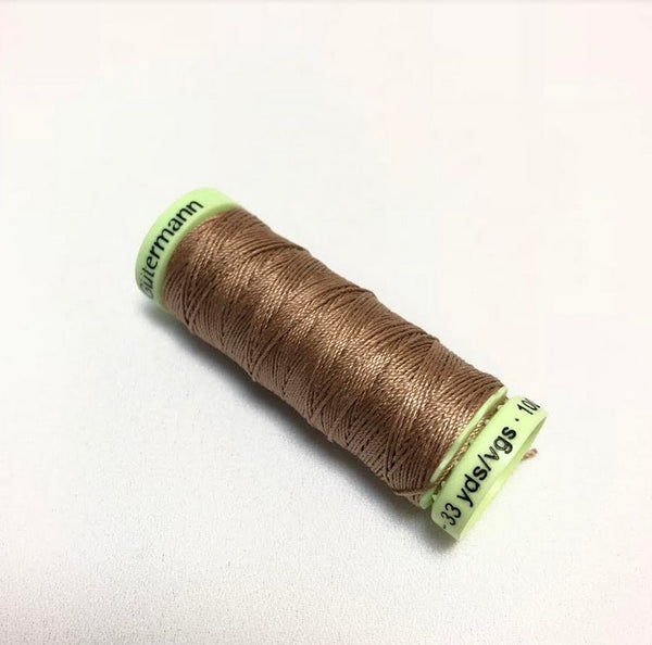 Gutermann Top Stitch Thread - Light Brown (139)