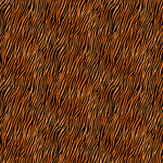Jewel - Orange Zebra Print - 2401/V