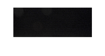 Woven Elastic - Black 25mm