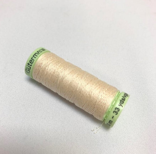 Gutermann Top Stitch Thread - Cream (414)
