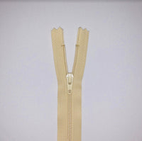 YKK Dress Zip - Beige