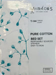 Cotton - Duvet Cover (Double) & 2 Pillow Cases (T-144)