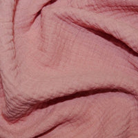 100% Cotton Double Gauze - Pink