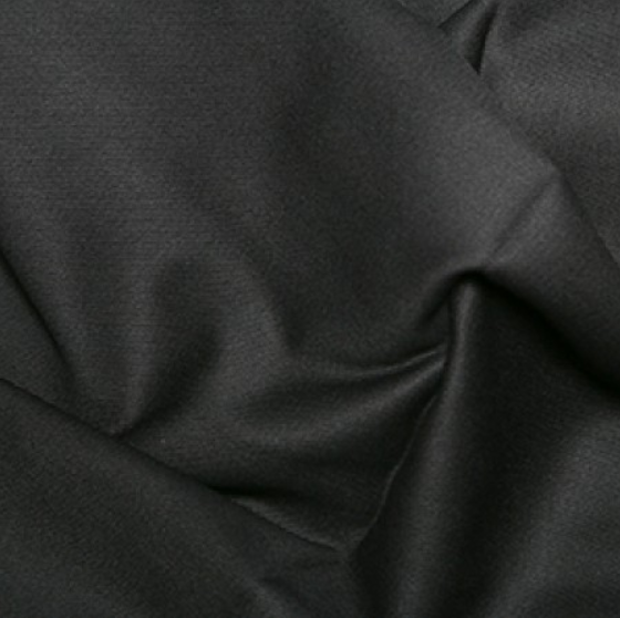 100% Cotton Twill - Black