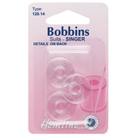 Bobbins - Singer Plastic