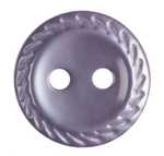 2 Hole Button Cut Edge - Lilac