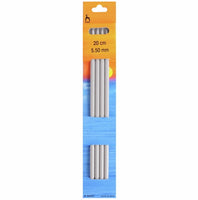 Double Ended Knitting Pins - 20cm x 5.5mm