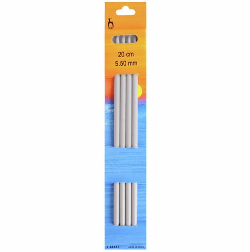Double Ended Knitting Pins - 20cm x 5.5mm