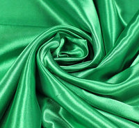 Plain Polyester Satin - Emerald