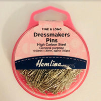 Dressmakers Pins - Fine & Long